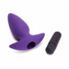 Vibrating Anal Plug Purple - Image 2