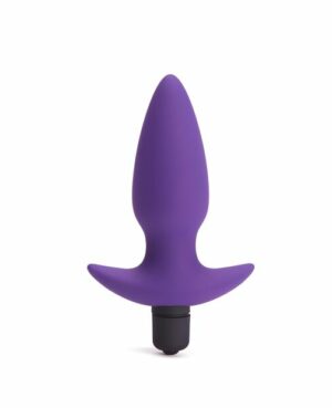 Vibrating Anal Plug Purple