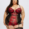 The Hero Cami Suspender Black/Red - Image 6