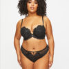 The Icon Fuller Bust Padded Plunge Bra - Image 9