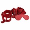 Beginner's Bondage Kit Red (8 Piece)