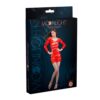 Moonlight Red Net Mini Dress One Size - Image 4