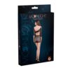 Moonlight Asymmetric Style Crochet Mini Dress Black One Size - Image 5