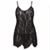 Leg Avenue Rose Lace Flair Chemise - Image 5