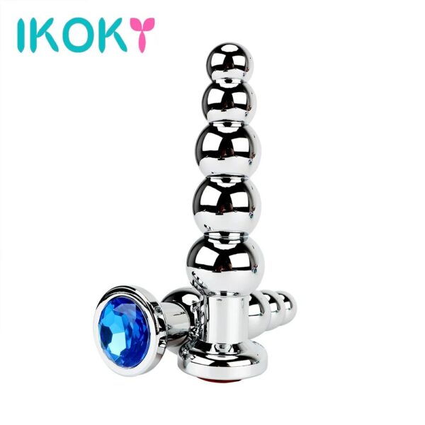 IKOKY Metal Anal Beads