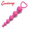 Heart Topped Anal Beads - Image 2