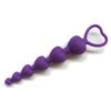 Heart Topped Anal Beads - Image 3
