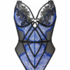 Lovers Secret Crotchless Body Blue - Image 2
