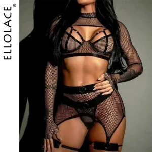 Sexy Fishnet Lingerie Set