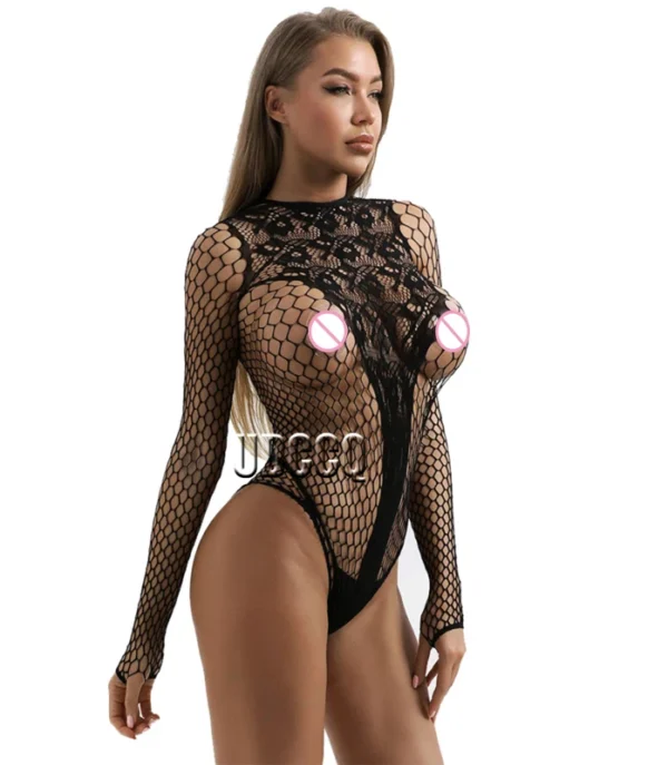 Fishnet bodysuit - Image 5