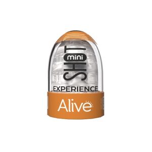 Alive Shot Mini Masturbator Transparent