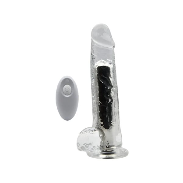 Loving Joy 8 Inch Remote Vibrating Dildo