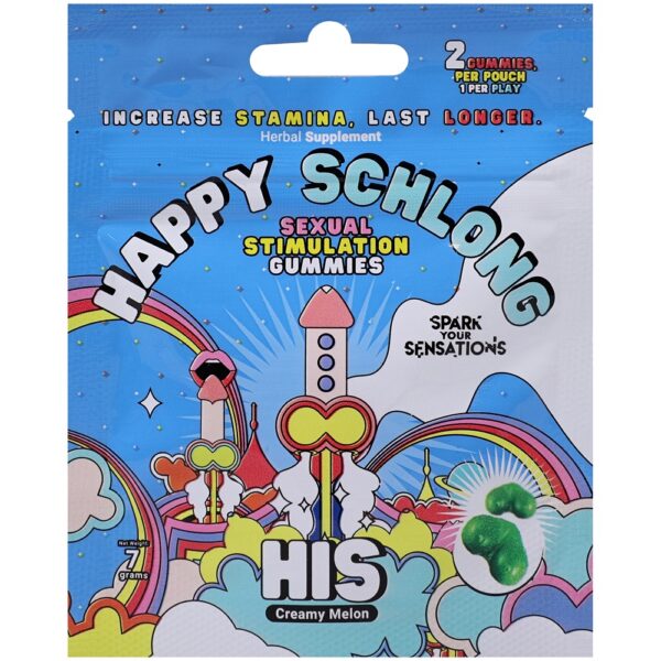 Happy Schlong (His) Sexual Stimulation Gummies (2 pack) - Image 3