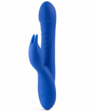 Swivelling Rippled Silicone Rabbit