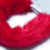 Red Faux Fur Handcuffs