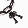 Matte Black Metal Handcuffs - Image 6