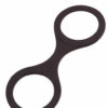 Black Silicone Quickie Cuffs - Image 3