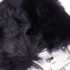 Plush Black Faux Fur Cuffs - Image 4