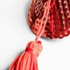 Sequin Nipple Tassel Red Hearts
