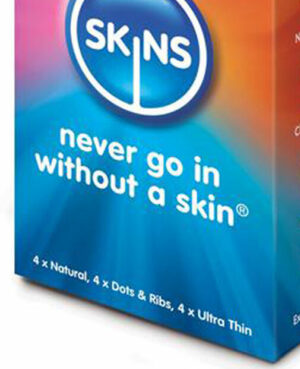 Skins Assorted Condoms 12 Pack