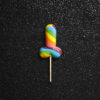 Rainbow Willy Lolly