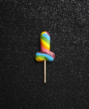 Rainbow Willy Lolly