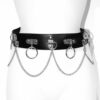 Bondage Belt with Link and Chain Detail - Image 3