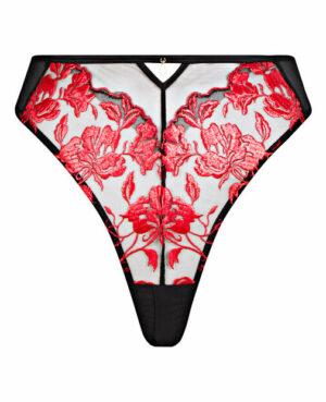 The Hero High Waisted Crotchless Thong