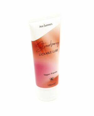 Strawberry Lickable Flavoured Lube 100ml
