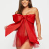 All Wrapped Up Dress – Red - Image 2