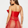 All Wrapped Up Dress – Red - Image 3