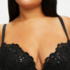 The Icon Fuller Bust Padded Plunge Bra - Image 3