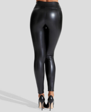 The PU Seamed Leggings