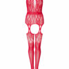 Risk Taker Crotchless Bodystocking – Red - Image 4