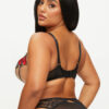 Caged Rose Non Padded Fuller Bust Balcony Bra - Image 4