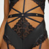 Kinky Kitty Crotchless Body – Black - Image 3