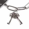 Plush White Faux Fur Handcuffs - Image 4