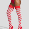 Christmas Candy Cane Bow Hold Ups - Image 3