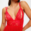 Diamond Heart Chemise – Red - Image 3