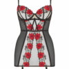 Caged Rose Padded Cami Suspender - Image 2