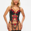 Caged Rose Padded Basque