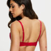 Caged Rose Padded Plunge Bra - Image 6