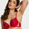 Caged Rose Padded Plunge Bra - Image 4