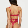 Dark Side Crotchless Body – Bright Red - Image 6