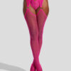 Diamante Fishnet Tights - Image 5