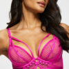 Evoke Non Padded Plunge Bra | Pink - Image 4