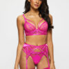 Evoke Non Padded Plunge Bra | Pink