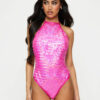 Flashing Lights Sequin Body