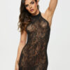 Glisten Lace Dress – Black