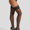 Lace Top Seamed Hold Ups - Image 3